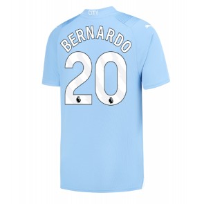 Manchester City Bernardo Silva #20 Hjemmebanetrøje 2023-24 Kort ærmer